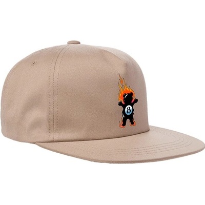 GRIZZLY Behind The 8Ball Snapback Hat KHAK