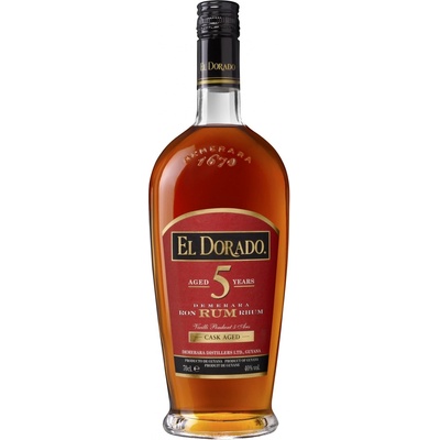 El Dorado 5y 43% 0,7 l (holá láhev)