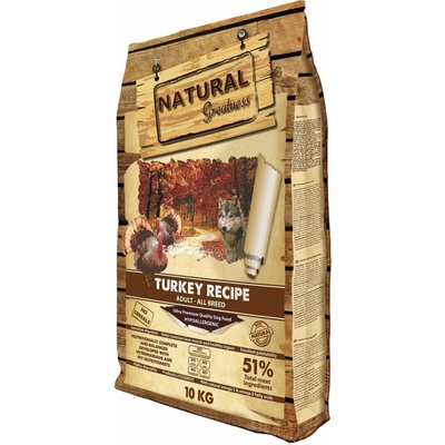 Natural Greatness Turkey Recipe All B/krůta,kachna,kuře/10 kg