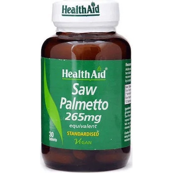 HEALTHAID Хранителна добавка Сао Палмето, Health Aid Saw Palmetto 265mg 30 Tabs Urinary Tract