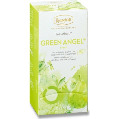 Ronnefeldt Green Angel BIO Zelený čaj 25 x 1,5 g