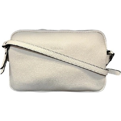 Katana kožená crossbody kabelka smetanová 69415-09