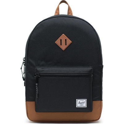 Herschel Heritage Youth black/saddle brown