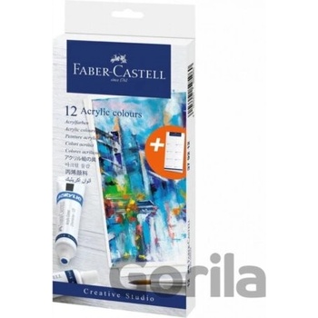 Faber Castell akrylové farby v tube 12 x 20 ml