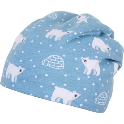 Sterntaler Детска шапка Sterntaler - Мечета, 47 cm, 9-12 м, синя (4602205-325)