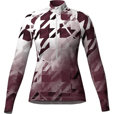 Löffler Дамско яке за ски бягане Löffler Women's Racesuit Worldcup 25 Clothing set - Aubergine - размер 40 (EU) (103-2665-0114)