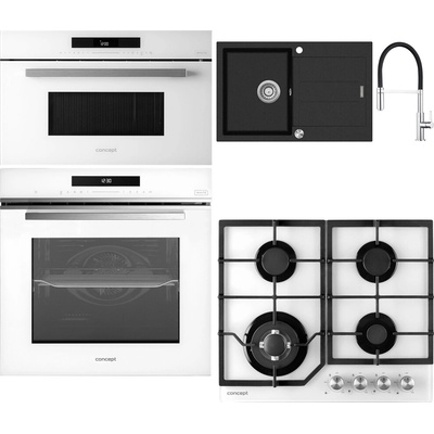 Set Concept ETV8560whN + PDV7460wh + MTV8034wh + DG10C45bc + BDC7547