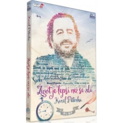 Karel Peterka Život Je Lepší Než Se Zdá DVD 2x CD