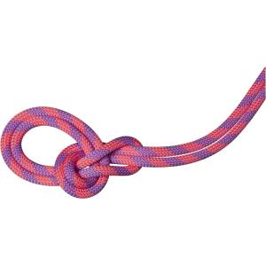 Mammut Единично въже Mammut 9.5 Crag Dry Rope Duodess Single rope - Lavandin / Vibrant Orange - размер 70 m (308-0422-0112)