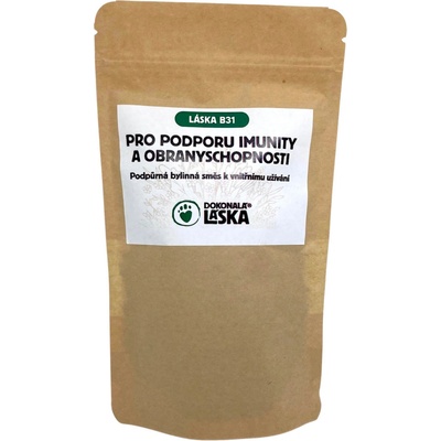 Dokonalá láska B31 PRO POSÍLENÍ IMUNITY A OBRANYSCHOPNOSTI bylinná směs 100 g