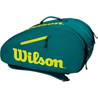 Wilson Padel Youth Racquet Bag - green/yellow