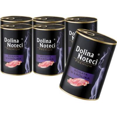 Dolina Noteci Premium bohatá na králika 6 x 400 g