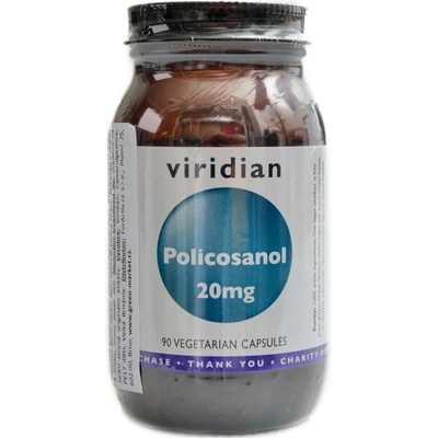 Viridian Policosanol, 20 mg x 90 kapslí