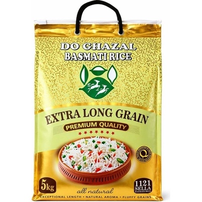 Do Ghazal Basmati Extra Long Grain Premium Quality Dlouhozrnná rýže 5 kg