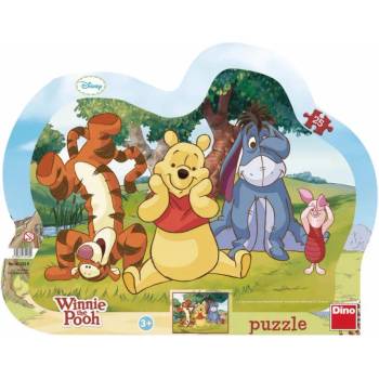 Image 1 of Dino - Puzzle Winnie the Pooh 25 contours - 1 - 39 piese