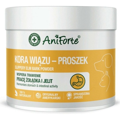 Aniforte Slippery elm bark doplňky stravy pro psy a kočky 100