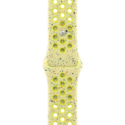 Apple Каишка Apple - Sport Band, Apple Watch, 40 mm, M/L, Volt Splash (mc1u4zm/a)