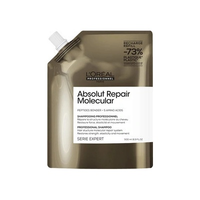 L'Oréal Professionnel Série Expert Absolut Repair Molecular Professional Shampoo 500 ml náhradní náplň