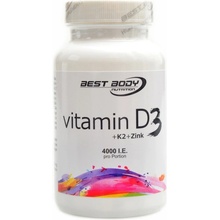 Best Body nutrition Vitamin D3 + K2 + zinc 80 tablet