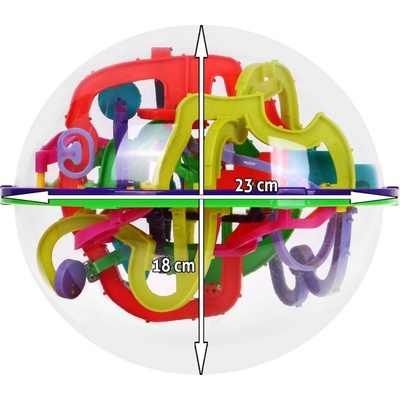 IcoyToys 3D Koule Labyrint – Zboží Dáma