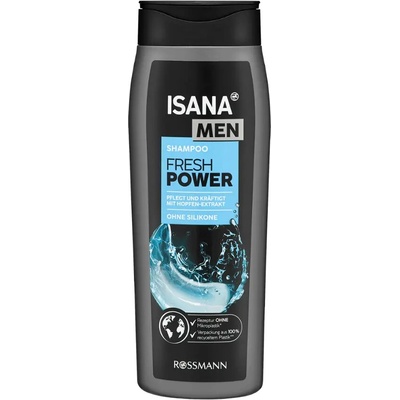 ISANA MEN Šampon Fresh Power 300 ml