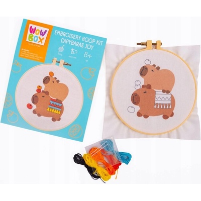 TM Toys SADA NA VYšíVANIE RADOSNÉ KAPYBARY WOW0272