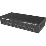 EVOCONNECT Матричен комутатор HDMI 2.0 4x4 с аудио екстрактор, RS232/TCP IP, с дистанционно управление (HDCVT-HDP-MXB44P)