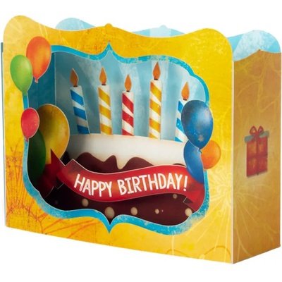 Gespaensterwald Картичка Gespaensterwald 3D - Happy Birthday Cake (457)