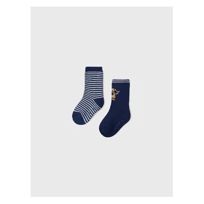 Mayoral Комплект 2 чифта дълги чорапи детски 10269 Тъмносин (10269)