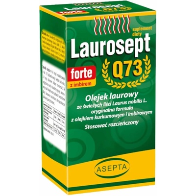 Asepta Laurosept FORTE Q73 Vavrínový olej s kurkumou a zázvorom 100 ml