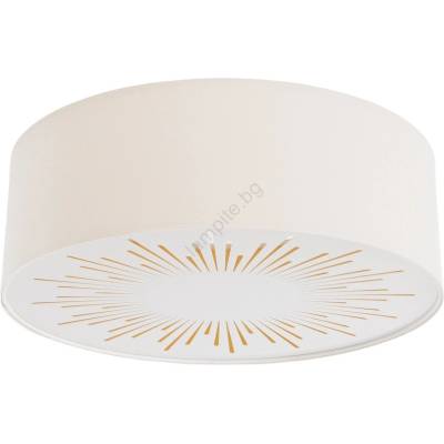 BPS Koncept Плафон RAYS 2xE27/60W/230V Ø 60 см бял (BS0703)