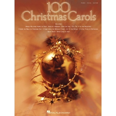 100 Christmas Carols vánoční koledy pro klavír pro pokročilejší hráče