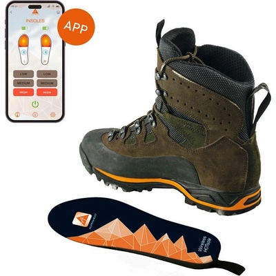 Alpenheat Wireless HotSole AH11 Vyhřívané vložky do bot ovládání přes aplikaci