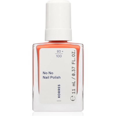 KORRES No No Nail Polish подхранващ лак за нокти цвят 43 Summer Peach 11ml