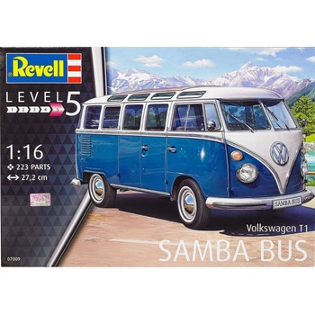 Revell VW Typ 2 T1 Samba Bus 07009 1:16