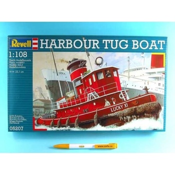 Revell Model Kit Plastic loď 05207 Harbour Tug Boat 18 3621 1:108