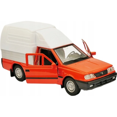 WELLY FSO POLONEZ TRUCK ORANŽOVÝ NOVÝ KOVOVÝ MODEL 43843 1:34