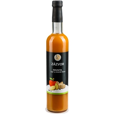 Valach Zázvor Imunita ovocná šťava 100% 0,5 l