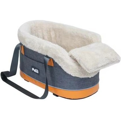 Dog Car Seat 2v1 taška šedá 42 x 25 x 23 cm