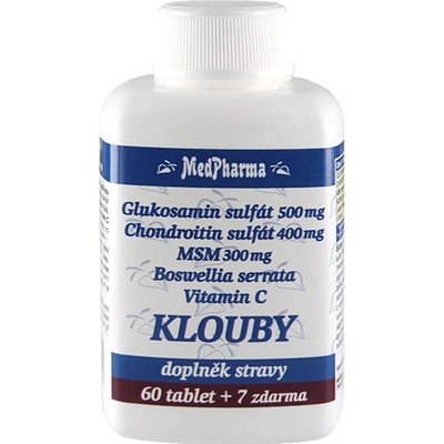 MedPharma Glukosamin chondroitin MSM 67 tablet