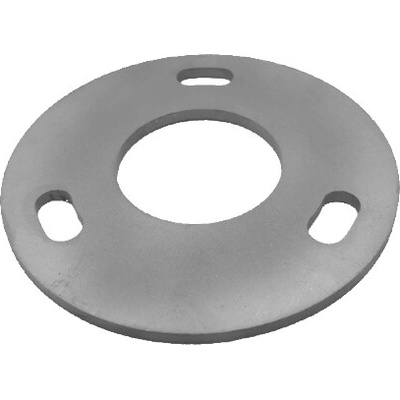 Kotviaca platňa ø 80 mm na trubku ø 33,7 mm, AISI 304