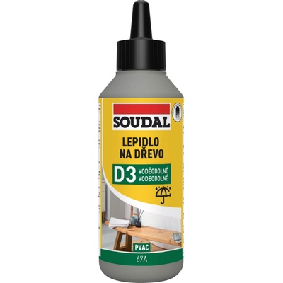 SOUDAL 67A lepidlo na drevo vodostále 750g