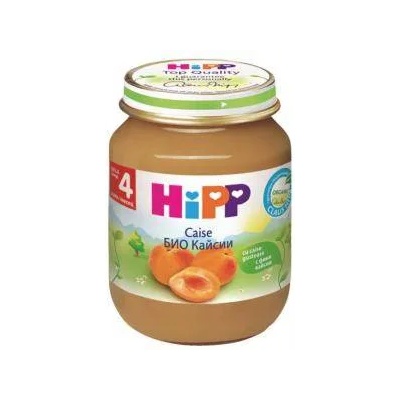 HiPP Плодово пюре hipp, Кайсии, 125 гр, От 4 месеца, 9062300112587