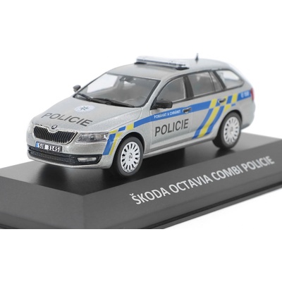 DeAgostini Škoda Octavia III Combi Policie Kaleidoskop slavných vozů časopis s modelem #96 1:43