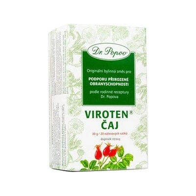 Dr.Popov Viroten čaj porcovaná směs 30 g