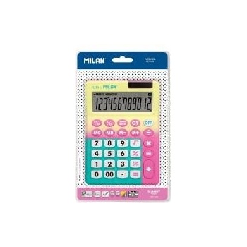 MILAN Calculator 12 items Sunset yellow-pink MILAN