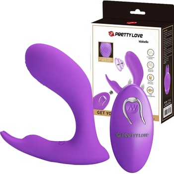 Вибриращ G-spot стимулатор с пулсация, 10, 1см. - Pretty Love Idabelle Purple (DEBRA01738)