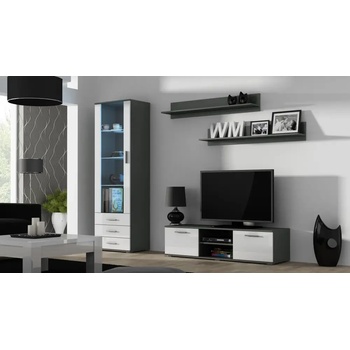Cama meble Cama комплект два рафта 125см SOHO сив мат (SOHO POL SZ)