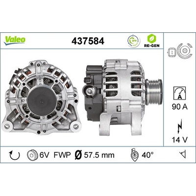 generátor VALEO 437584