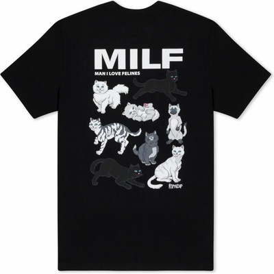 Ripndip MAN I LOVE FELINES černá 590648